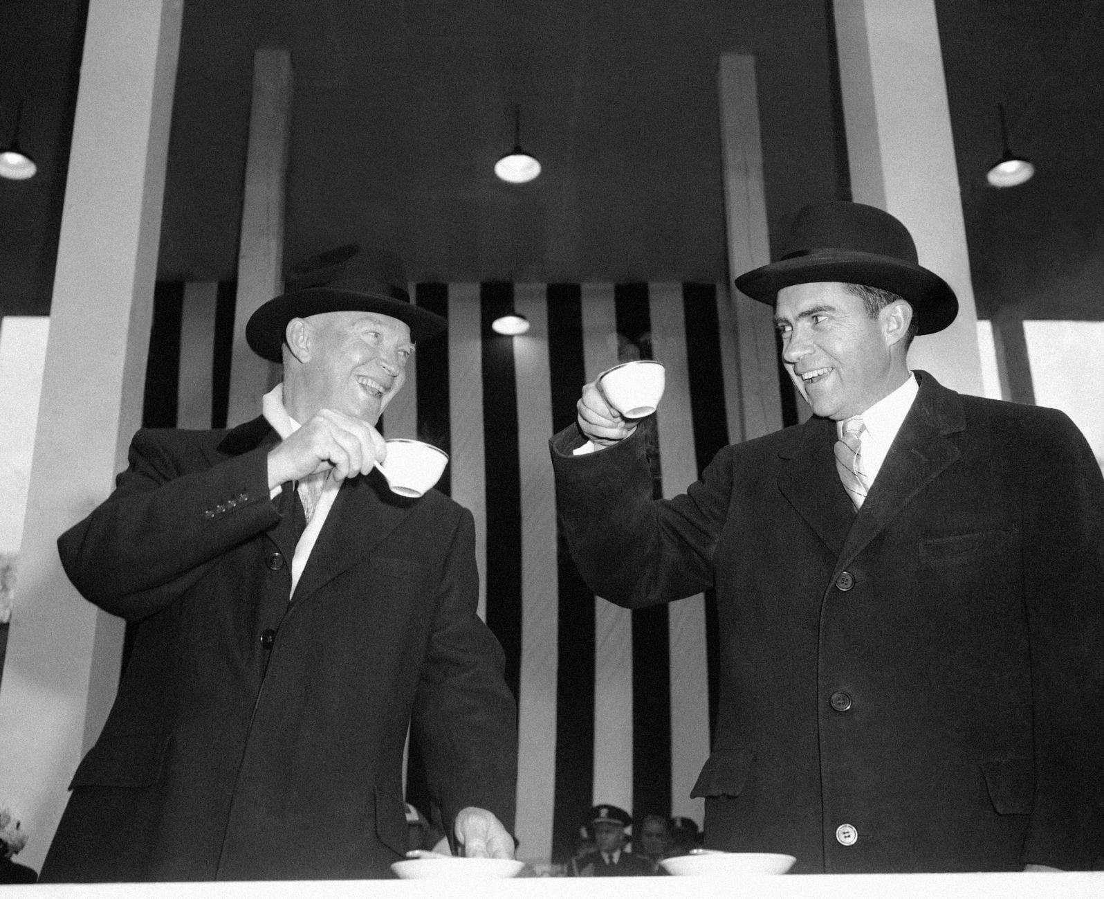1957: Dwight Eisenhower, Richard Nixon